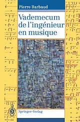 E-Book (pdf) Vademecum de l'ingénieur en musique von Pierre Barbaud