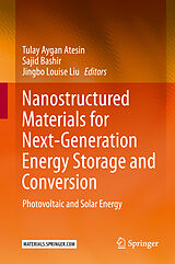 Livre Relié Nanostructured Materials for Next-Generation Energy Storage and Conversion de 