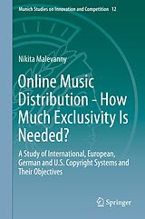 E-Book (pdf) Online Music Distribution - How Much Exclusivity Is Needed? von Nikita Malevanny