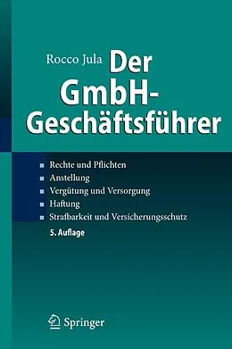 E-Book (pdf) Der GmbH-Geschäftsführer von Rocco Jula