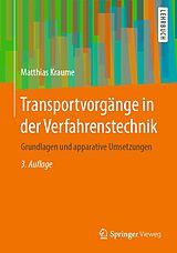 E-Book (pdf) Transportvorgänge in der Verfahrenstechnik von Matthias Kraume
