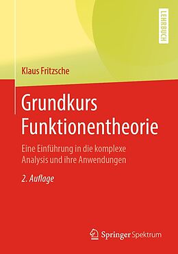 E-Book (pdf) Grundkurs Funktionentheorie von Klaus Fritzsche