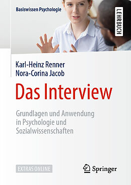 Kartonierter Einband Das Interview von Karl-Heinz Renner, Nora-Corina Jacob