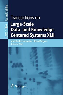 E-Book (pdf) Transactions on Large-Scale Data- and Knowledge-Centered Systems XLII von 
