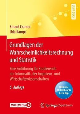 E-Book (pdf) Grundlagen der Wahrscheinlichkeitsrechnung und Statistik von Erhard Cramer, Udo Kamps