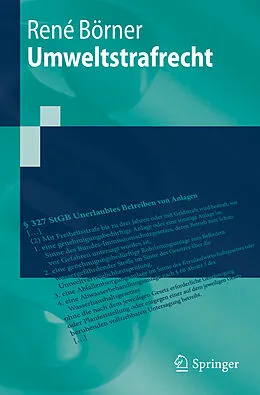 E-Book (pdf) Umweltstrafrecht von René Börner
