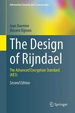 E-Book (pdf) The Design of Rijndael von Joan Daemen, Vincent Rijmen