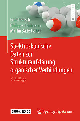 Set mit div. Artikeln (Set) Spektroskopische Daten zur Strukturaufklärung organischer Verbindungen von Ernö Pretsch, Philippe Bühlmann, Martin Badertscher