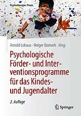 E-Book (pdf) Psychologische Förder- und Interventionsprogramme für das Kindes- und Jugendalter von 