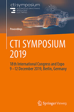 Couverture cartonnée CTI SYMPOSIUM 2019 de 