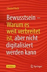 Kartonierter Einband Bewusstsein von Christof Koch