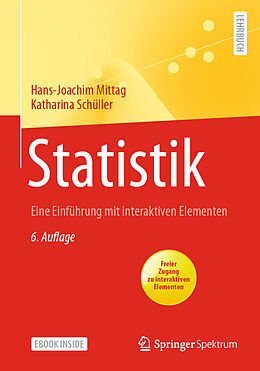 E-Book (pdf) Statistik von Hans-Joachim Mittag, Katharina Schüller