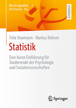 Kartonierter Einband Statistik von Felix Naumann, Markus Bühner