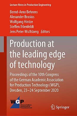 eBook (pdf) Production at the leading edge of technology de 