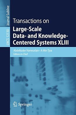 E-Book (pdf) Transactions on Large-Scale Data- and Knowledge-Centered Systems XLIII von 