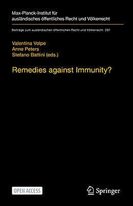 Fester Einband Remedies against Immunity? von 