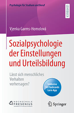 E-Book (pdf) Sozialpsychologie der Einstellungen und Urteilsbildung von Vjenka Garms-Homolová