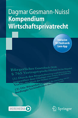 Set mit div. Artikeln (Set) Kompendium Wirtschaftsprivatrecht von Dagmar Gesmann-Nuissl