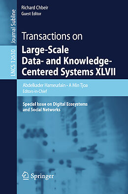 Kartonierter Einband Transactions on Large-Scale Data- and Knowledge-Centered Systems XLVII von 