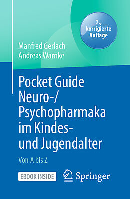 Kartonierter Einband (Kt) Pocket Guide Neuro-/Psychopharmaka im Kindes- und Jugendalter von Manfred Gerlach, Andreas Warnke