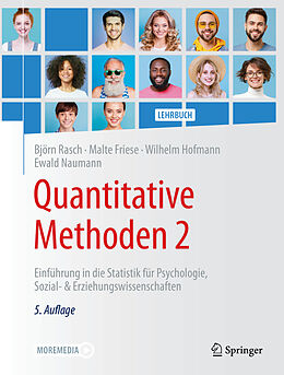 Kartonierter Einband Quantitative Methoden 2 von Björn Rasch, Malte Friese, Wilhelm Hofmann