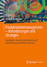 E-Book (pdf) Produktdatenmanagement  Anforderungen und Lösungen von Thomas Mechlinski