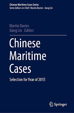 Livre Relié Chinese Maritime Cases de 