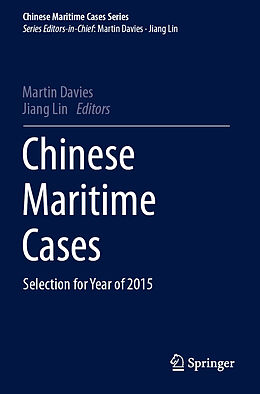 Couverture cartonnée Chinese Maritime Cases de 