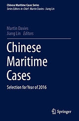 Couverture cartonnée Chinese Maritime Cases de 