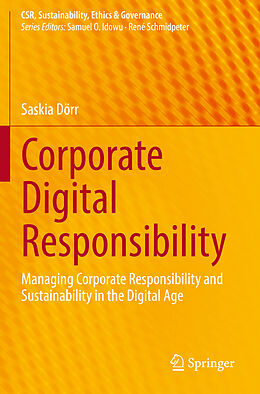 Kartonierter Einband Corporate Digital Responsibility von Saskia Dörr