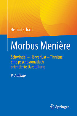 Kartonierter Einband Morbus Menière von Helmut Schaaf