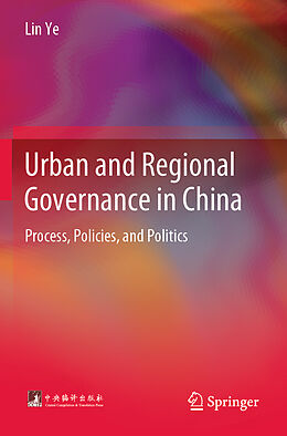 Couverture cartonnée Urban and Regional Governance in China de Lin Ye