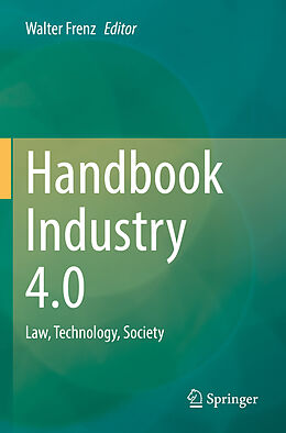 Couverture cartonnée Handbook Industry 4.0 de 