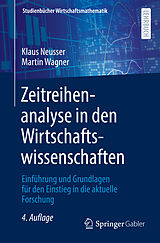 E-Book (pdf) Zeitreihenanalyse in den Wirtschaftswissenschaften von Klaus Neusser, Martin Wagner