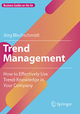 Couverture cartonnée Trend Management de Jörg Blechschmidt