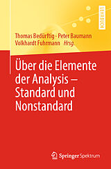 E-Book (pdf) Über die Elemente der Analysis  Standard und Nonstandard von 