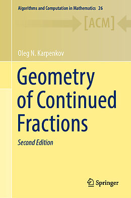 Livre Relié Geometry of Continued Fractions de Oleg N. Karpenkov