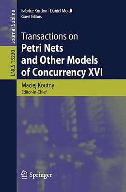 E-Book (pdf) Transactions on Petri Nets and Other Models of Concurrency XVI von 
