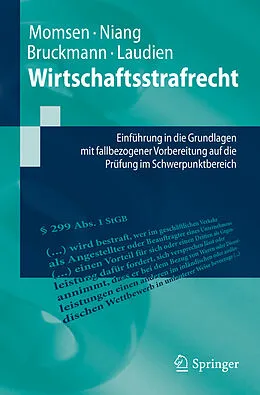 E-Book (pdf) Wirtschaftsstrafrecht von Carsten Momsen, Adja Lea Niang, Philipp Bruckmann