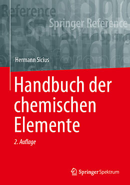 Fester Einband Handbuch der chemischen Elemente von Hermann Sicius