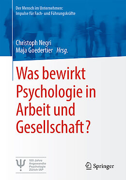 E-Book (pdf) Was bewirkt Psychologie in Arbeit und Gesellschaft? von 