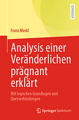 E-Book (pdf) Analysis einer Veränderlichen prägnant erklärt von Franz Merkl