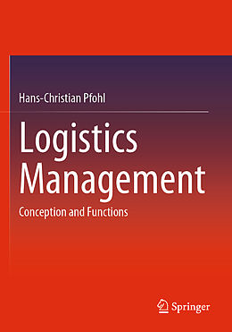 Couverture cartonnée Logistics Management de Hans-Christian Pfohl