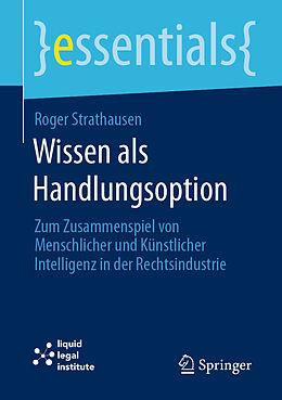 E-Book (pdf) Wissen als Handlungsoption von Roger Strathausen
