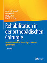 Kartonierter Einband Rehabilitation in der orthopädischen Chirurgie von 