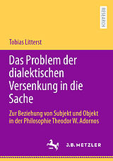 E-Book (pdf) Das Problem der dialektischen Versenkung in die Sache von Tobias Litterst