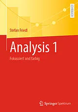 Kartonierter Einband Analysis 1 von Stefan Friedl