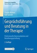 E-Book (pdf) Gesprächsführung und Beratung in der Therapie von Claudia Büttner, Ralf Quindel