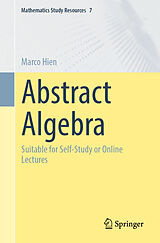 Couverture cartonnée Abstract Algebra de Marco Hien