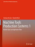E-Book (pdf) Machine Tools Production Systems 1 von Christian Brecher, Manfred Weck